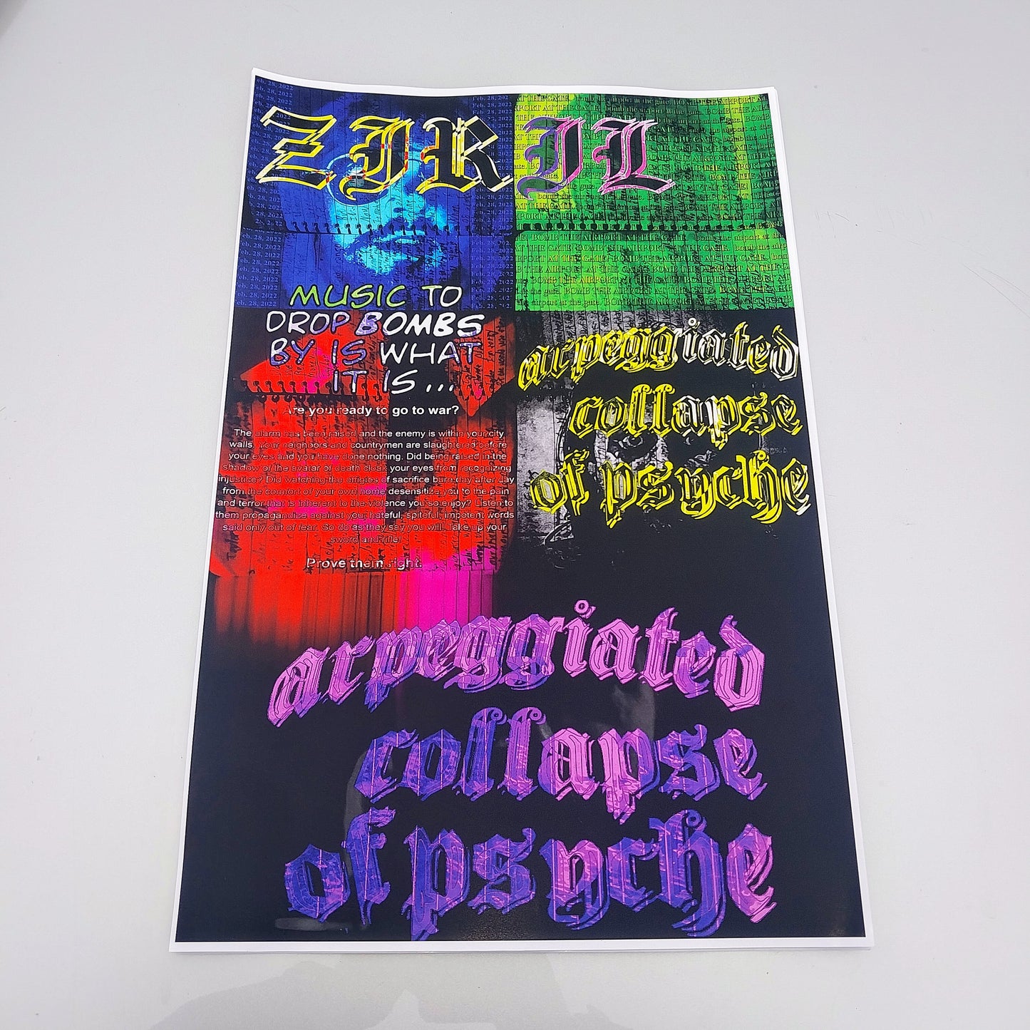Arpeggiated Collapse of Psyche Poster