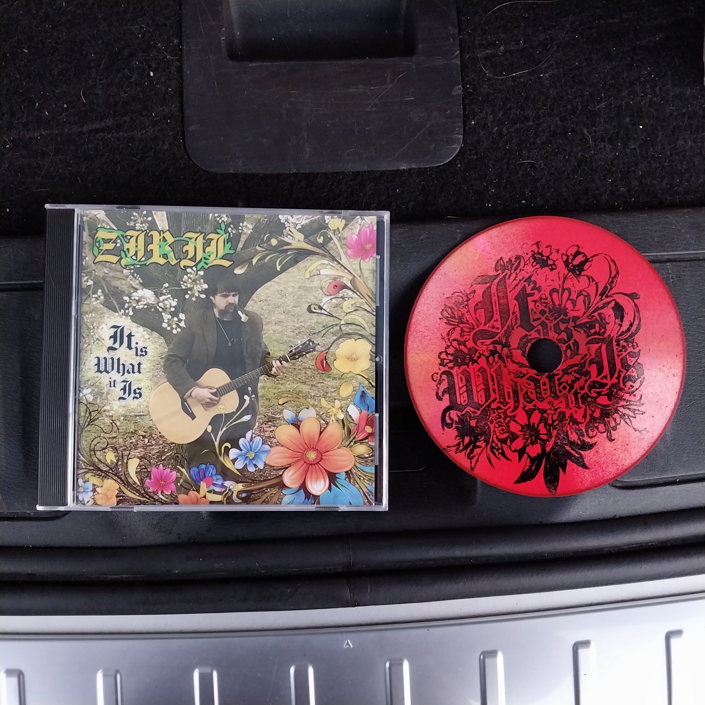 Aidan Ziril It is What it Is CD case and disk
