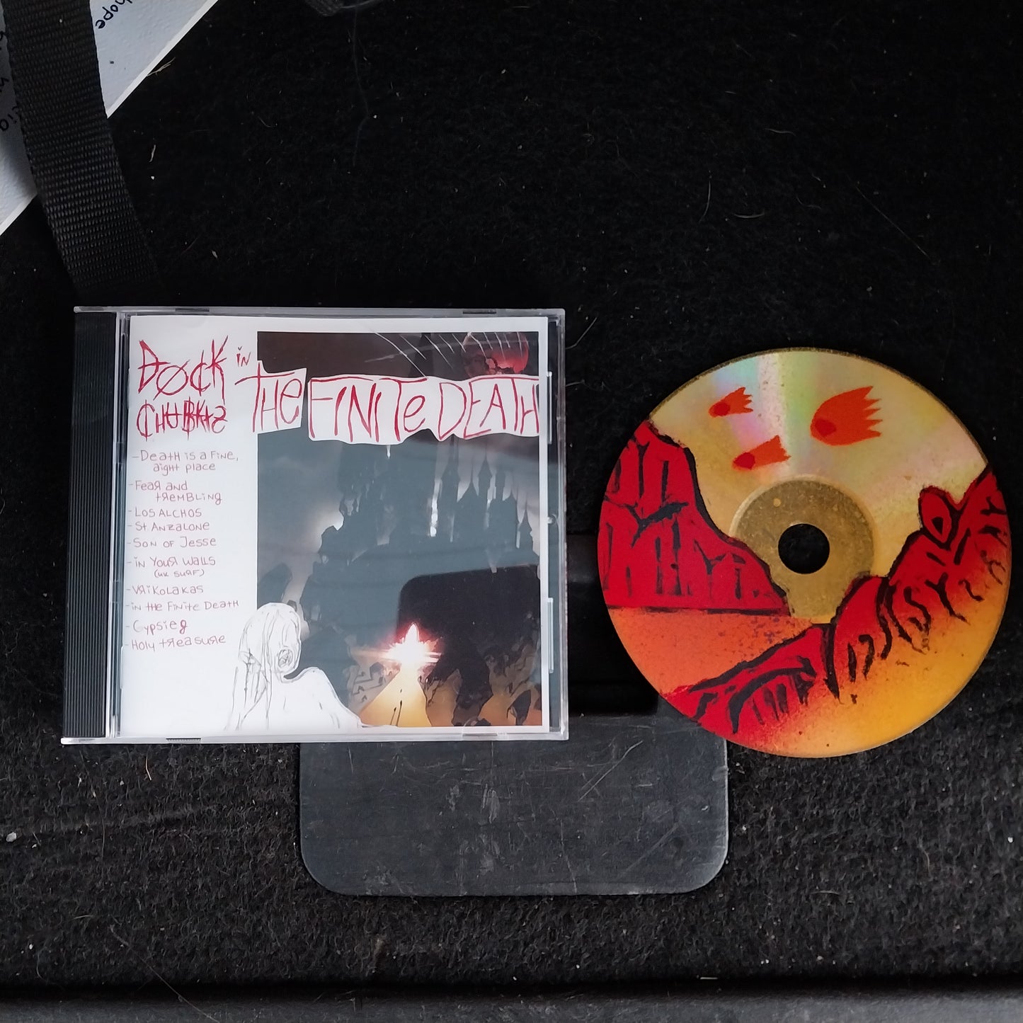 Dock Chubkis In the Finite Death CD case and disk