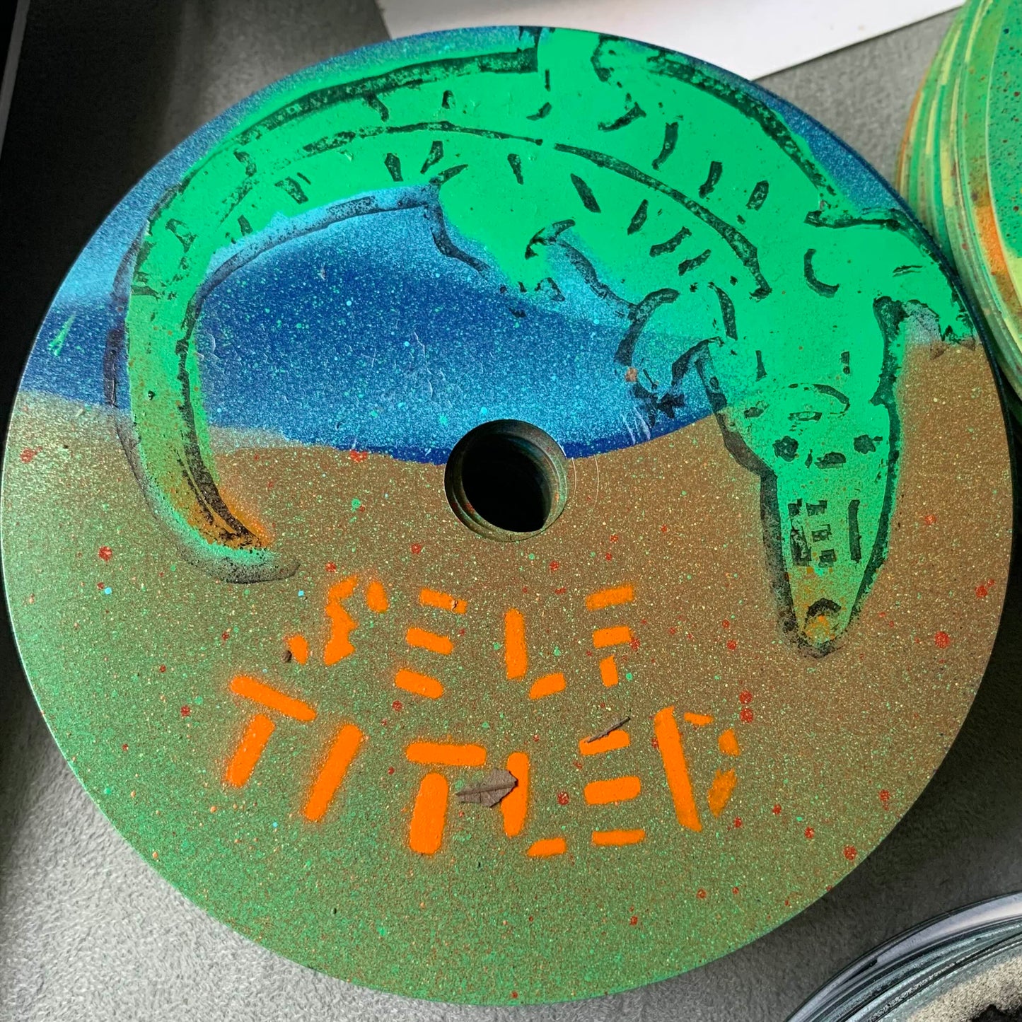 Greens on Toast Self Titled disk