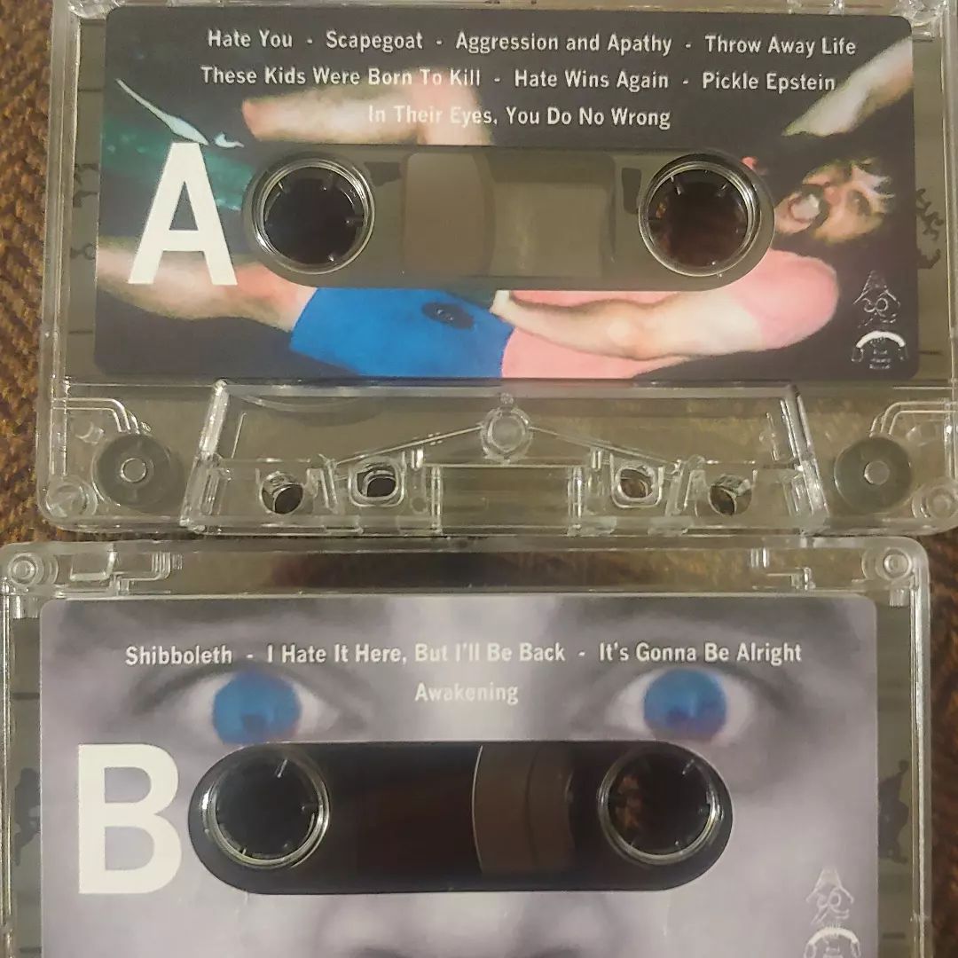 Aidan Ziril Arpeggiated Collapse of Psyche cassette tape front and back