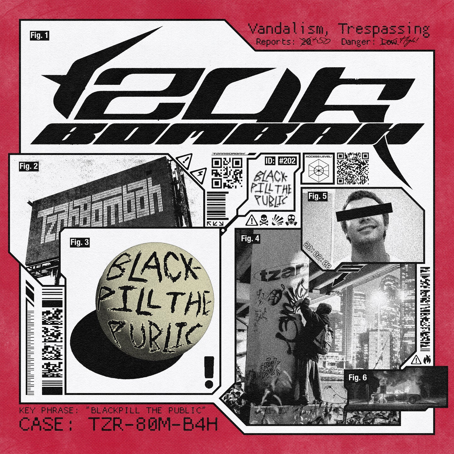 Tzarbombah Black Pill the Public album cover