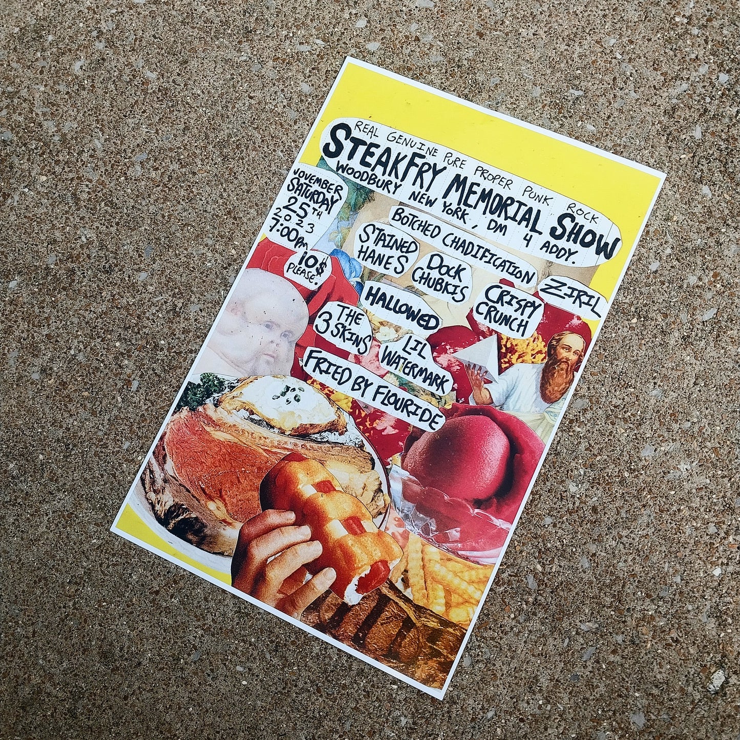 Steakfry Memorial Show poster