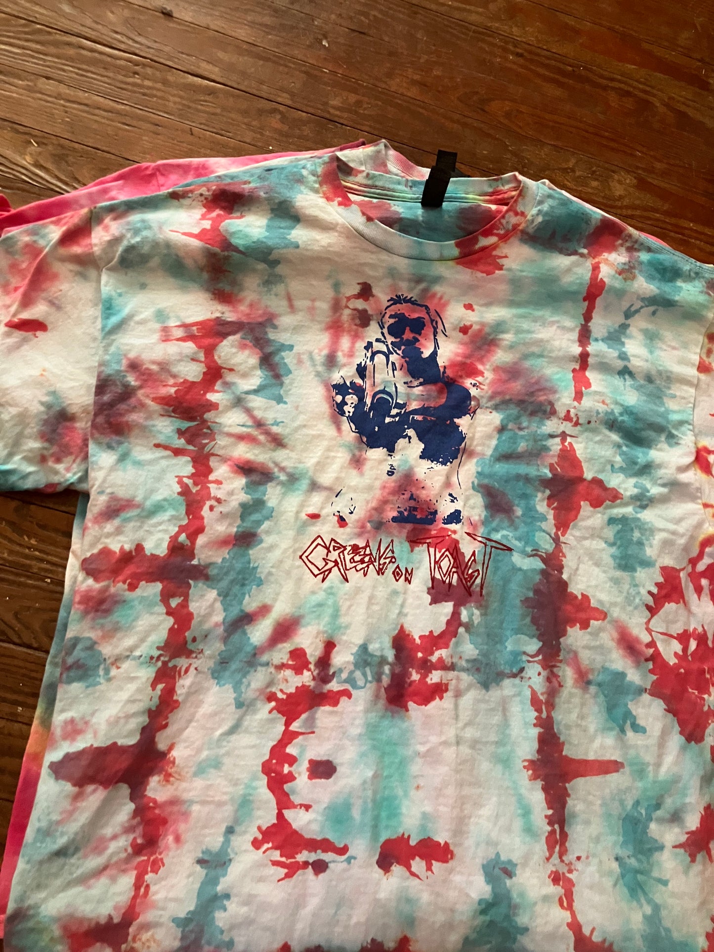 Greens on Toast Tie-Dye