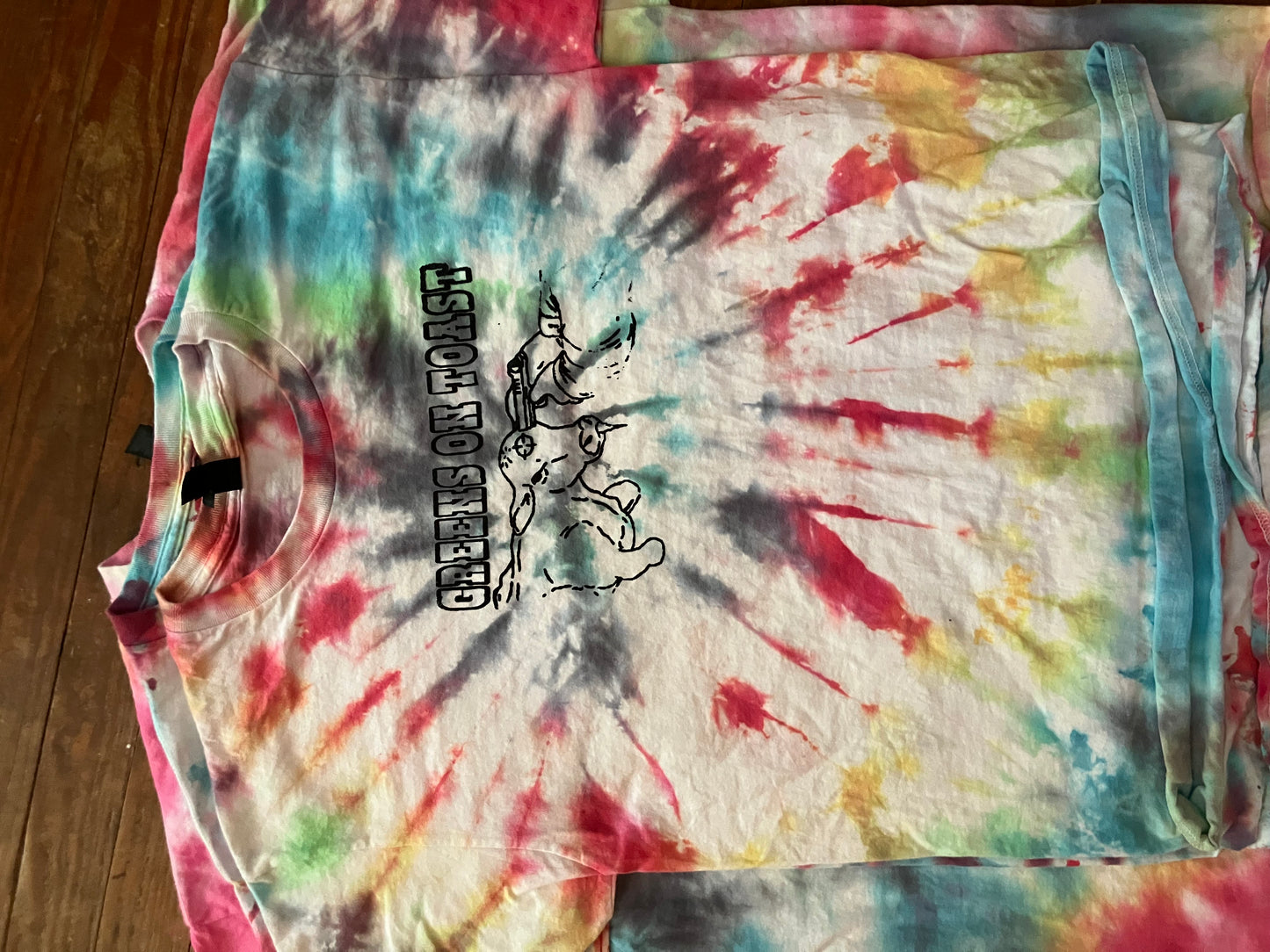 Greens on Toast Tie-Dye