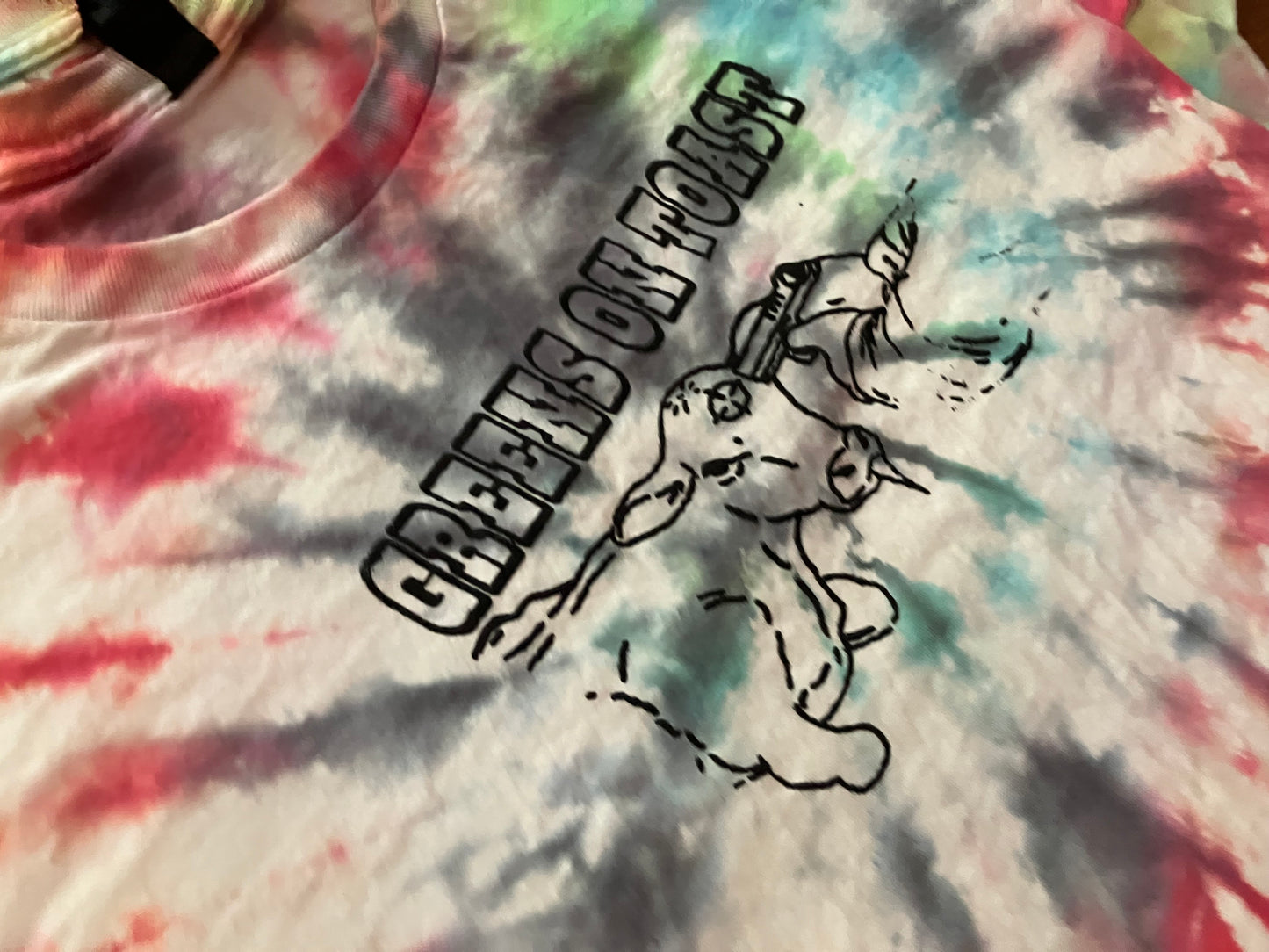 Greens on Toast Tie-Dye