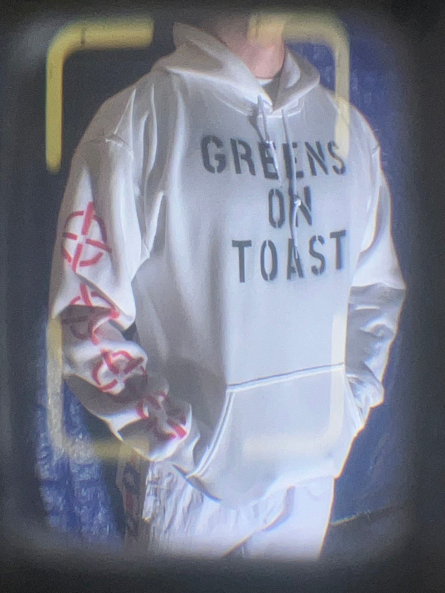 STENCIL PULL OVER HOODIE