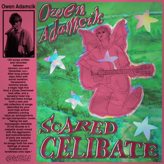 Owen Adamcik Scared Celibate album cover