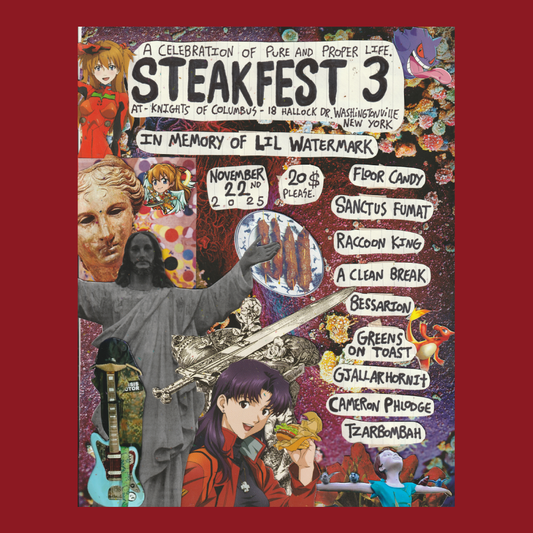 Steakfry and Watermark Memorial Show 2025 poster