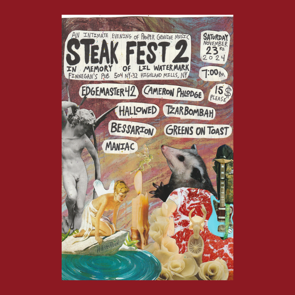 Steakfry and Watermark Memorial Show poster