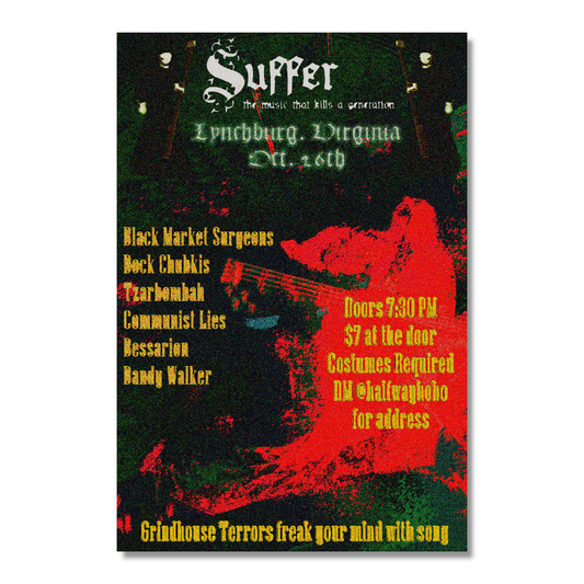 Suffer Virginia poster