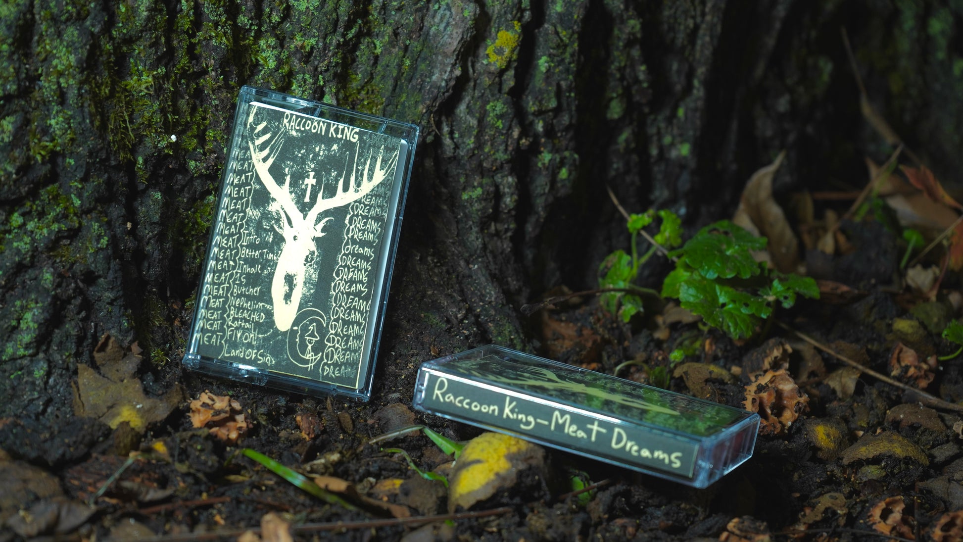 Raccoon King Meat Dreams cassette tape