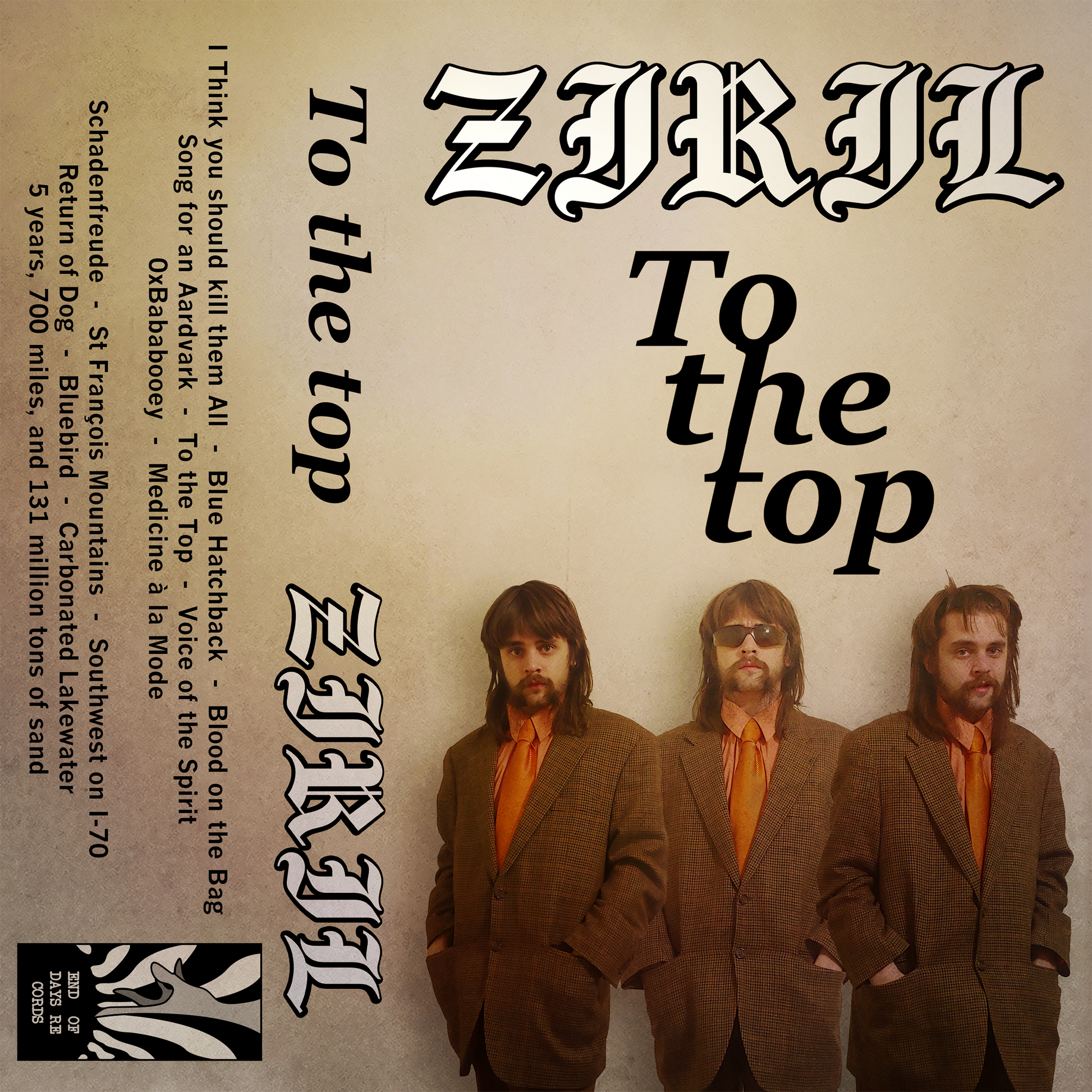 To the top cover and tracklist