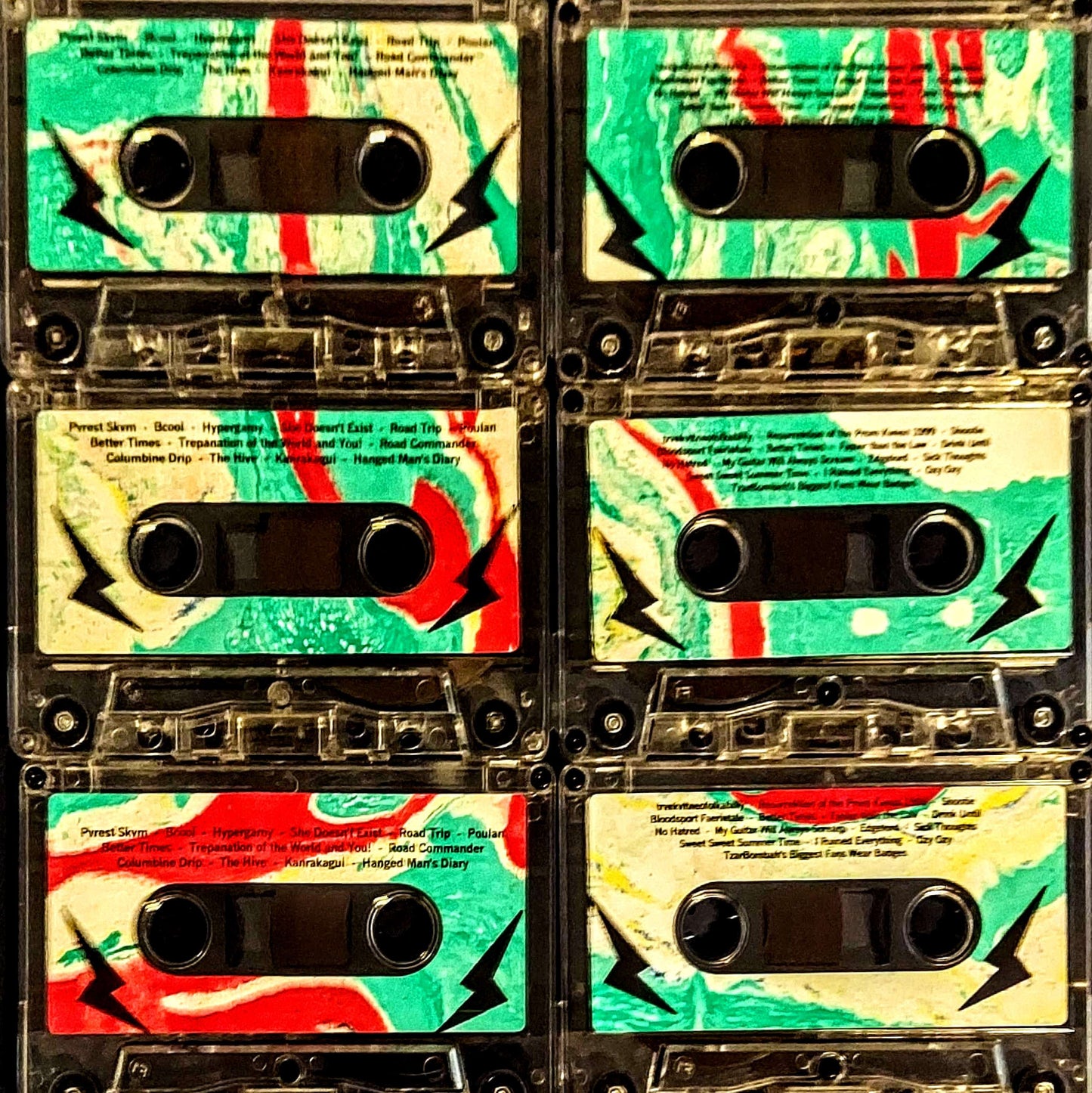 Trve Kvlt compilation cassette tapes