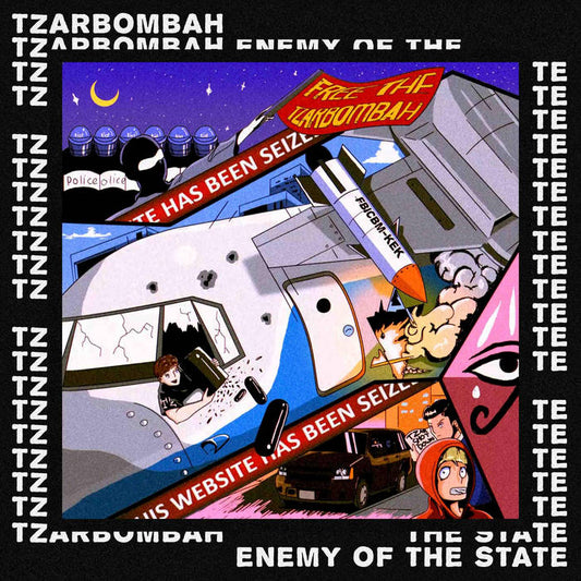 Tzarbombah Enemy of the State album cover